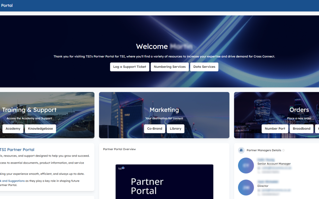 TSI Redefines Simplicity with the Launch of Its Ground-Breaking Partner Portal